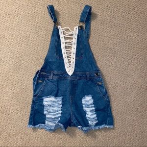 Denim Jean Overalls